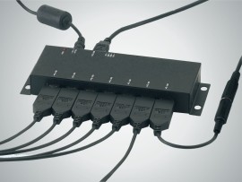 Rozbočovač USB MarCom Software 7-zdířek průmyslové provedení